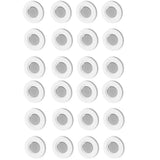 3-24pcs Magnetic Remote Control Holder Air Conditioning Remote Control Wall Storage Magnetic Hook Non Perforated Magnetic Buckle