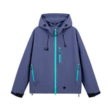 Unisex Hiking Jacket Waterproof Autumn Windbreaker Ourdoor Hooded Coats Women New Jacket Men Fishing Camping Climbing Coats