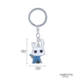 Game Hollow Knight Keychain The Grimm Theater Master Metal Keychain Pendant Game Peripheral Jewelry Unisex Keychain Pendant