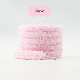 Fashion round plush laces Quality 1cm wide Sneakers Flats Casual laces Shoe accessories 80 /100 /120 /140 /160 Laces 1Pair