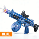 Simulated Firing and Recoil Electric Water Gun Toys Children Automatic Sensor Lights Water Pistol Summer Outdoor Beach Kids Toy