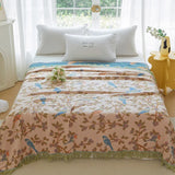 Nordic Throw Blanket For Beds Cotton Double Sided Sofa Cover Sofa Cushion Soft Blanket Leisure Bedspread Four Seasons Thin Quilt