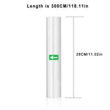 Sous Vide Roll Bags For Vacuum Packing Machine Packaging Food Storage Vacuum Bags for Vacuum Sealer length is 300CM