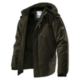 Men's Winter Parkas Outdoor Jacket Thicken Fleece Warm Waterproof Windbreaker Ski Jackets Climb Men Thick Coat Hot Sale