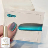 MIANEL Blue Tears Cat Eye Nail Polish Unique Blue Color and Magnetic Powder Create a Dreamy and Romantic Blue Nail Art Effect