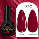 10ml Gel Nail Polish 162 Colors Nail Supplies Vernis Semi Permanent Nail Art Manicure Soak Off LED UV Gel Nail Varnishes Summer