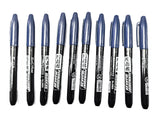 6 PCS Permanent Marker Pen Manga Drawing Markers Black Blue Red Waterproof Ink Sketch Pens Stationery Art School Supplies