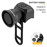 New Bicycle Horn Mountain Bike USB Charging Waterproof Electronic Bike Bell Riding Equipment Children's Scooter Accessories