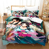 3D Print Apothecary Diaries Bedding Set Single Twin Full Queen King Size Bed Set Adult Bedroom Duvetcover Sets Anime Bed Sheet