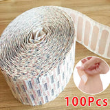 50/100Pcs Waterproof Breathable Cushion Adhesive Plaster Wound Hemostasis Sticker Band First Aid  Medical Gauze