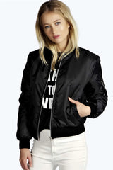 Autumn New Short Jackets for Women Vintage High Street O-neck Bomber Jacket Female Fashion Zipper Long Sleeve Coat Woman