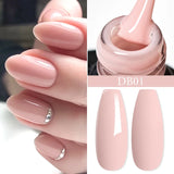 Mtssii 6ML Chocolate Color Gel Nail Polish Brown Semi Permanent UV Gel Autumn Winter Popular Soak Off Nail Art Gel Varnishes