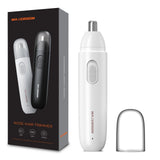MAXGROOM Nose Hair Trimmer for Men Rechargeable 360 Rotating Dual-Blade Electric Shaver Eyebrows Nose Hair Trimmer Painless Safe