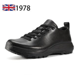 Men Sports Running Shoes Outdoor Walking Soft Casual Sneakers Fashion Designer Genuine Leather Sneaker Waterproof Shoes Men