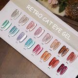 SHAKA 1-16pcs Flash Pure Lust Golden Light Heroine Cat Eye Gel Nail Polish Whitening Ice Transparent Autumn High-end Nail Art