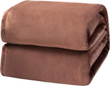 Fleece Blanket Queen Blanket Black - Bed Blanket Soft Lightweight Plush Fuzzy Cozy Luxury Microfiber