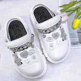 Fashion Charms Clogs New Arrival Thick Sole Outdoor Women Slippers High Quality Summer Beach Sandals For Girls