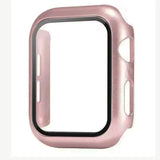 Tempered Glass+Case For Apple Watch 38-40mm 41mm 42mm 44mm 45mm 46mm Screen Protector Protective Cover iWatch 11 10 8 7 9 6 SE 5
