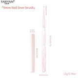 Nail Art Liner Brushes Elongated Lines Striping Drawing Painting Brushes For Manicure Beauty Salon Nails Products Manicure Tools