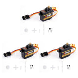 1-4PCS Emax ES08MA II Servo Motor SCX24 Servo 12g 15T Mini Metal Gear Servo for Axial SCX24 90081 Axi00006 Axi00002 Upgrades