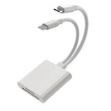 Lightning Type 2 In 1 OTG Card Reader to SD TF Memory Card Adapter For PC Laptop iPhone Multi Smart Cardreader No APP Requires
