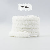 Fashion round plush laces Quality 1cm wide Sneakers Flats Casual laces Shoe accessories 80 /100 /120 /140 /160 Laces 1Pair