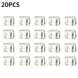 2/4/6/10/20PCS Invisible Leg Shortening Clip,Non-Slip Pants Edge Clip,Hidden Pants Adjuster, for DIY Sewing Craft Clothing Clips