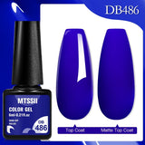 Mtssii 6ML Chocolate Color Gel Nail Polish Brown Semi Permanent UV Gel Autumn Winter Popular Soak Off Nail Art Gel Varnishes
