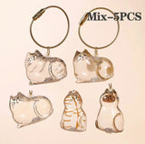 Pet Hair Keepsake Box Memorial Bottle for Cat Fur Storage Container for DIY Decoration Gift for Pet Lovers Home Display