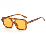 Hiking Camping 2024 New Double Beam Anti Light Glasses Personalized Small Frame Retro Glasses Y2K UV400 Outdoor Glasses Female