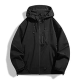 LNGXO Men Women Waterproof Hiking Jacket Trekking Camping Mountaineering Windbreaker Unisex Outdoor Sport Windproof Rain Coat