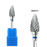 1pcs Tungsten Steel Nail Cuticle Drill Bits Carbide Rotate Electric Ceramic Milling Cutter For Manicure Gel Polish Remover