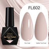 10ml Gel Nail Polish 162 Colors Nail Supplies Vernis Semi Permanent Nail Art Manicure Soak Off LED UV Gel Nail Varnishes Summer