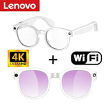 Lenovo AI Smart Glasses 8MP HD Camera 4K Shooting Image Conversation Translation Listening To Music Smart Glasses 2026 New
