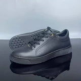 Fashion Genuine Leather Men Sneakers Breathable Comfort Classic Casual Shoes Mens Outdoor Walking Shoes Couple Footwear