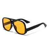 Hiking Camping Oversized Women Double Bridges Anti Light Glasses Fashion Outdoor Driving Eyeglasses Beach Travel UV400 Shades