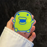 Kawaii Tamagotchi Family Magnetic Phone Stand With Retractable Airbag Strong Absorption Portable Anti-Fall Desktop Support Gifts