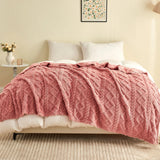 1pc Luxurious Fleece Blanket - Ultra-Soft 3D Plush Dense Weave, For Christmas , All-Season Cozy Flannel Throw Best Price In  EU