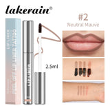 Waterproof Lip Liner Peel Off Tattoo Lipgloss Waterproof Long Lasting Matte Lip Tint Brown Contour Tear-off Lips Stain Cosmetic