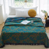 Nordic Throw Blanket For Beds Cotton Double Sided Sofa Cover Sofa Cushion Soft Blanket Leisure Bedspread Four Seasons Thin Quilt