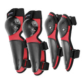 Kid's Motorcycle Armor Vest Protection Motocross Body Armor Jacket Protective Armors Riding Kneepads Moto Full Armor Children