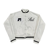 Korean Cartoon Long Sleeved Baseball Jacket for Girls Kawaii Street Jacket Personalized Zipper Cardigan Anime Autumn