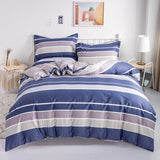 3PC 100% Cotton Duvet Cover Set Printing Bedding Set Cotton Soft Skin Friendly 1 Quilt Cover 2 Pillowcase