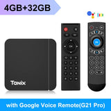 Tanix W2 Smart TV Box Android 11 Amlogic S905W2 4GB 64GB Support AV1 Dual Wifi  Media Player TVBOX Set Top Box 32GB 2GB 16GB