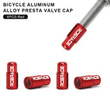2/4/10Pcs Bicycle Tire Valve Cap Dustproof Lightweight Aluminum Alloy MTB Road Bike Tube Tyre Gas Nozzle Cover For FV Presta