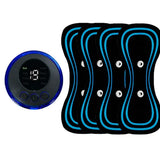 Electric Muscle Massager Set EMS Neck Massage Machine with8 Modes And 19 Strength Levels Portable Vibrating Treatment Instrument