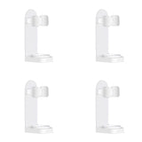 Toothbrush electronic holder, wall mounted adhesive holder, toothbrush organizer to save space and keep dry