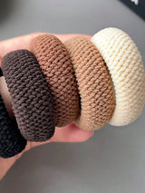 5/10 Mix Color High Elasticity Thickened Versatile Simple Scrunchies, Hair-Friendly (Random Color) Hair Ties Hair Rope
