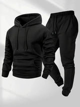 Men's Tracksuit Casual Hoodies Sweatshirts Suit Outdoors Gym Sports Jogging Clothing Autumn Winter Fashion Sweatpants 2 Pcs Sets