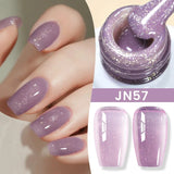 BORN PRETTY 83 Colors 10ml Jelly Nude Gel Nail Polish Autumn Amber Semi Transparent Manicure Soak off UV LED Nails Gel Varnish